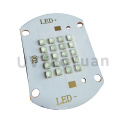 LED blue light 480-490nm UV LED light source ultraviolet led PCB module for special testing